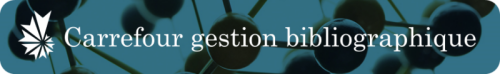 Carrefour gestion bibliographique