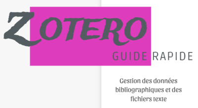 Guide rapide Zotero
